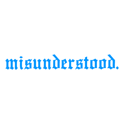 Sticker Parbriz - MISUNDERSTOOD