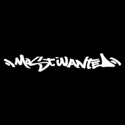 Sticker Parbriz - MOST WANTED