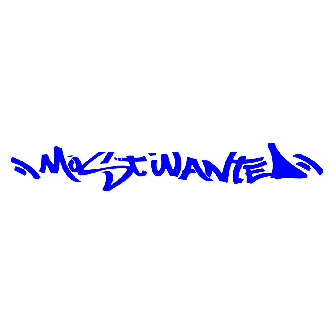 Sticker Parbriz - MOST WANTED