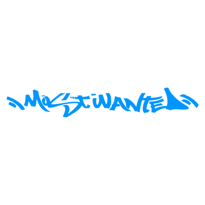 Sticker Parbriz - MOST WANTED