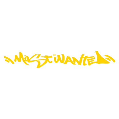 Sticker Parbriz - MOST WANTED