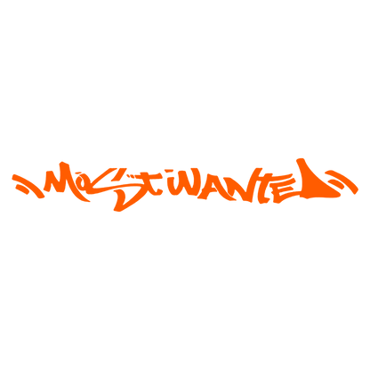 Sticker Parbriz - MOST WANTED
