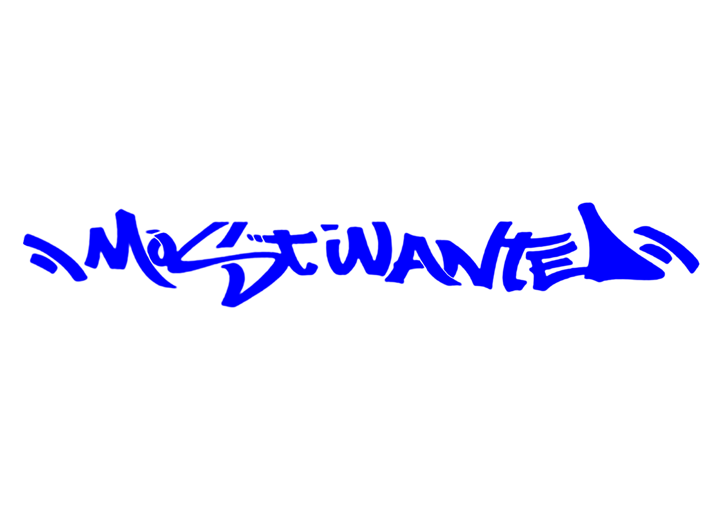 Sticker Parbriz - MOST WANTED