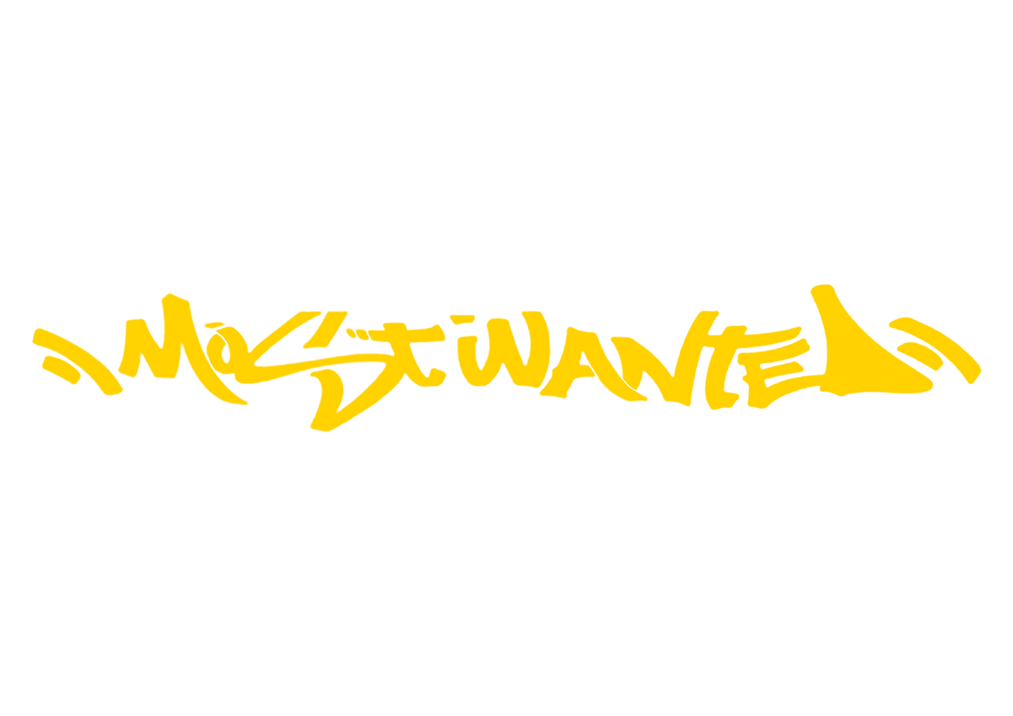 Sticker Parbriz - MOST WANTED