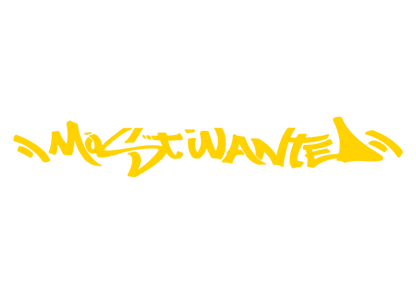 Sticker Parbriz - MOST WANTED
