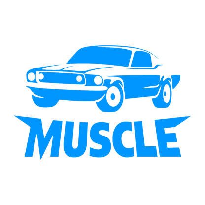 Sticker - FORD MUSTANG MUSCLE