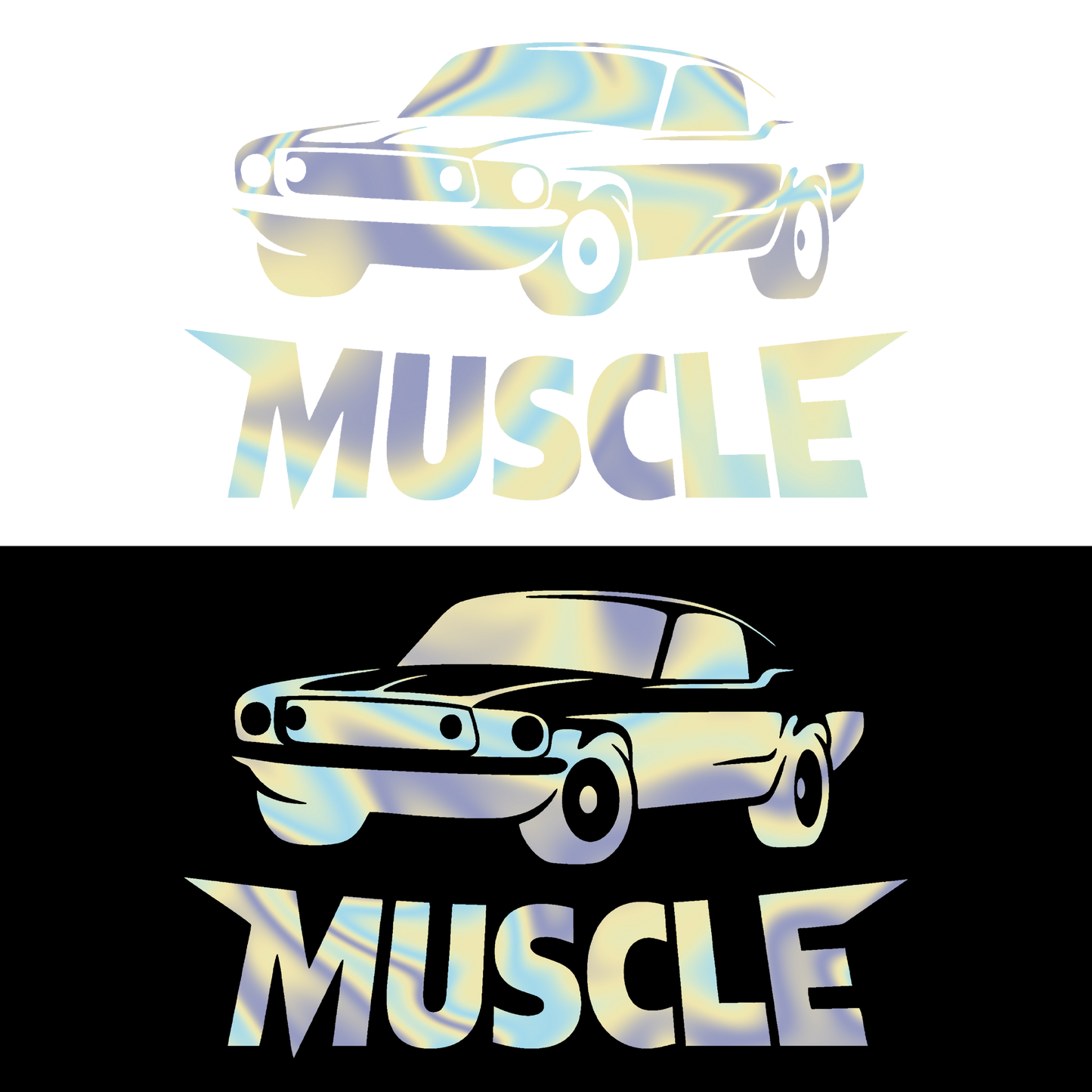 Sticker - FORD MUSTANG MUSCLE