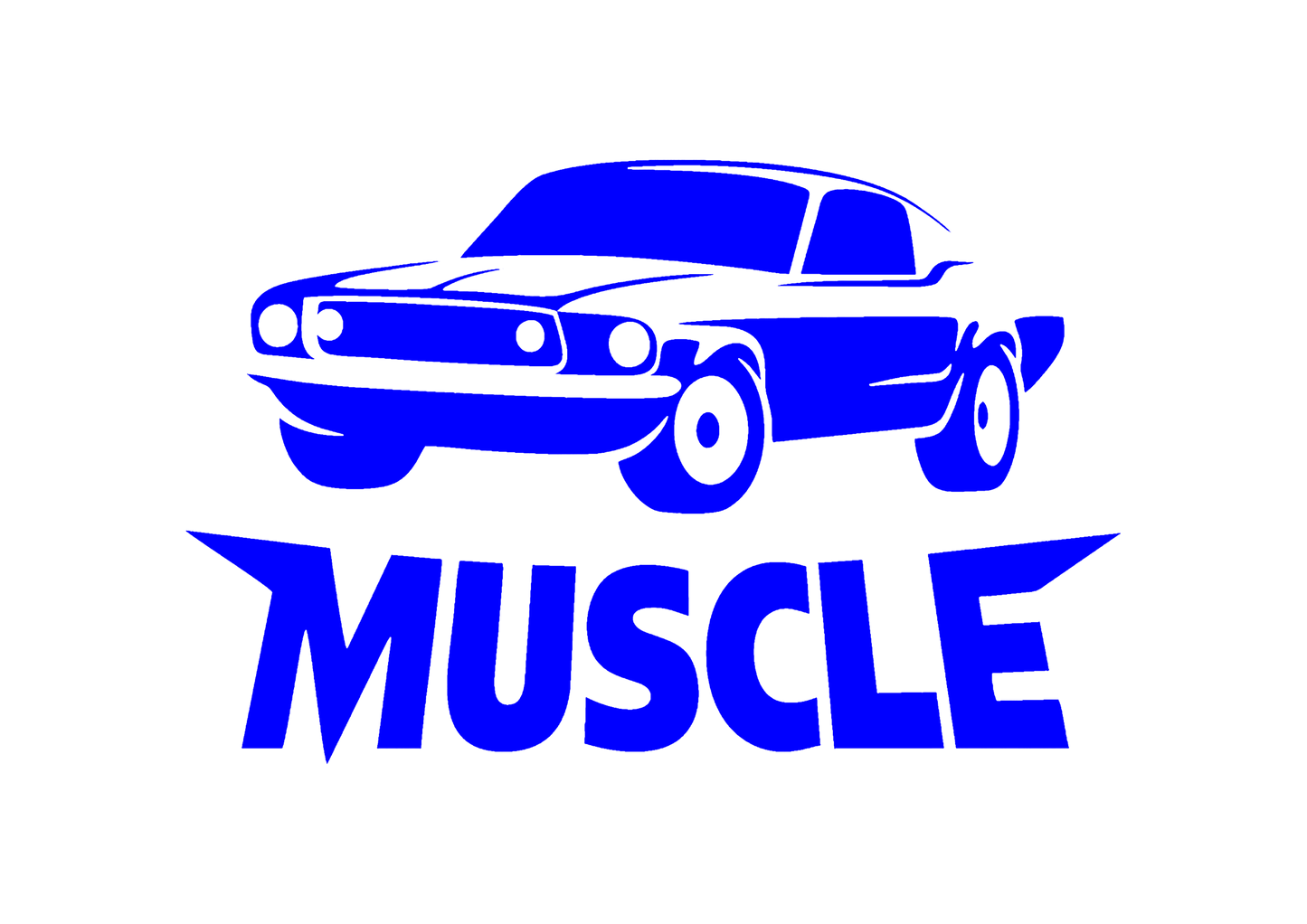 Sticker - FORD MUSTANG MUSCLE