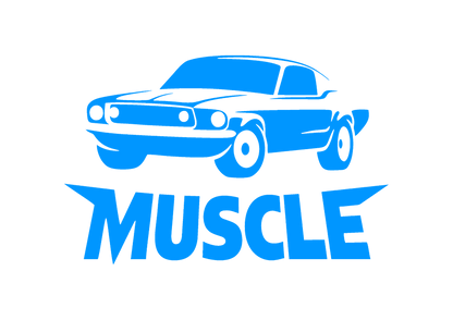 Sticker - FORD MUSTANG MUSCLE