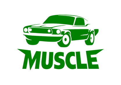 Sticker - FORD MUSTANG MUSCLE