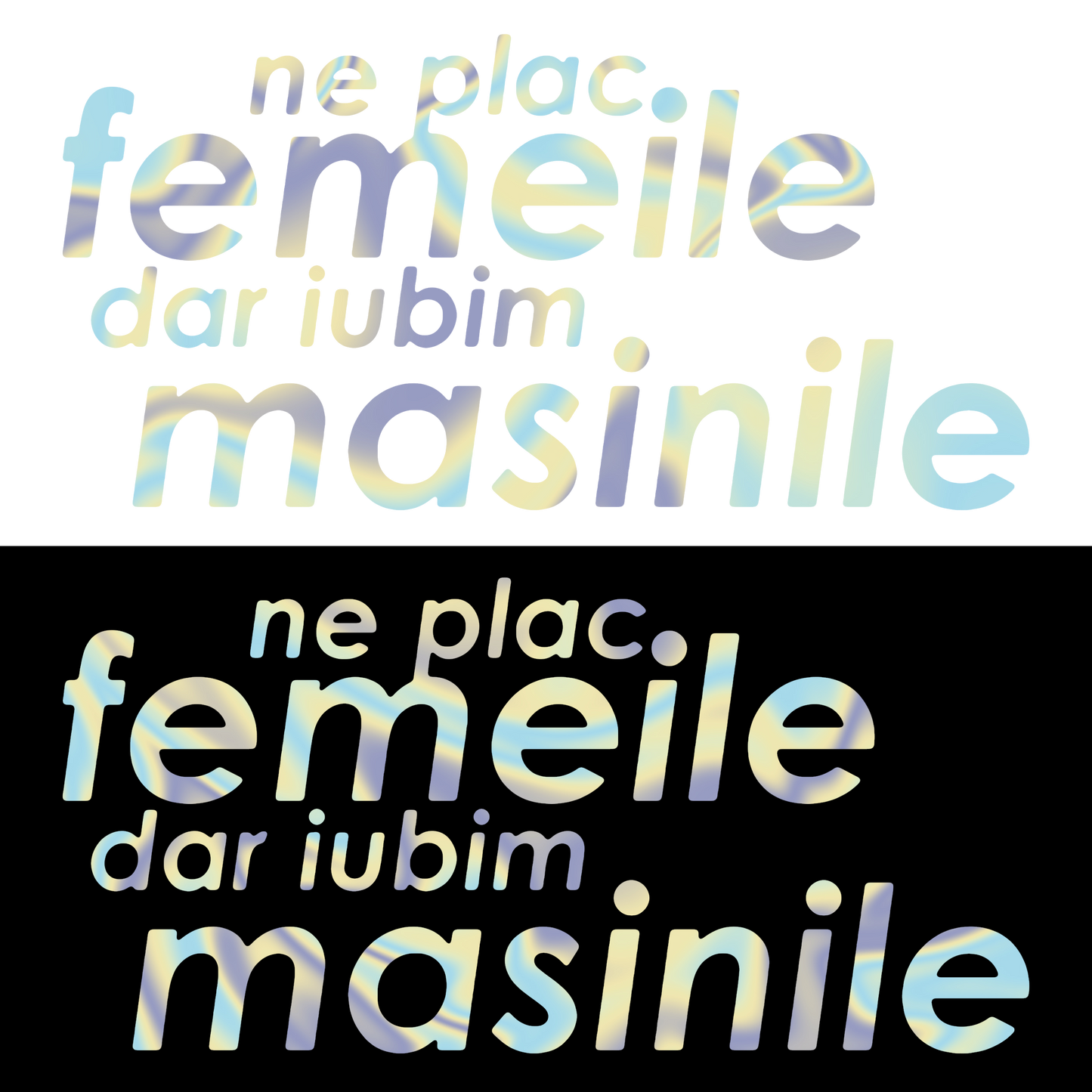 Sticker - NE PLAC FEMEILE DAR IUBIM MASINILE