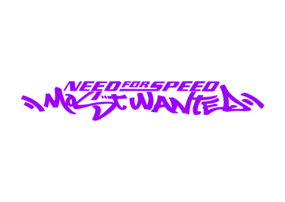 Sticker Parbriz - NEED FOR SPEED MOST WANTED