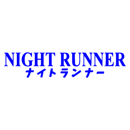 Sticker Parbriz - NIGHT RUNNER 2