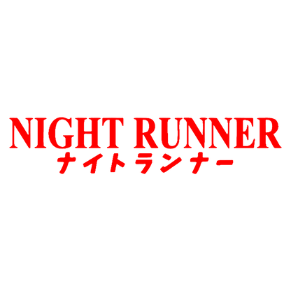 Sticker Parbriz - NIGHT RUNNER 2