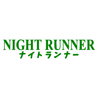 Sticker Parbriz - NIGHT RUNNER 2