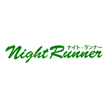 Sticker Parbriz - NIGHT RUNNER