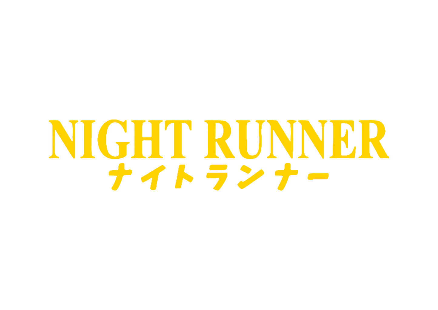 Sticker Parbriz - NIGHT RUNNER 2