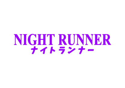 Sticker Parbriz - NIGHT RUNNER 2
