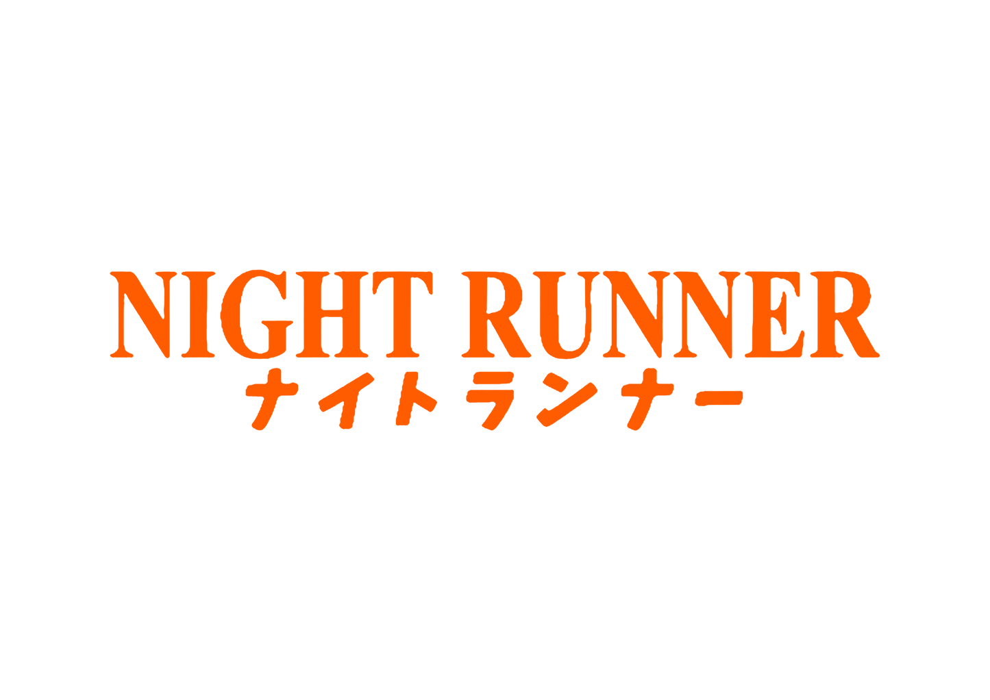 Sticker Parbriz - NIGHT RUNNER 2