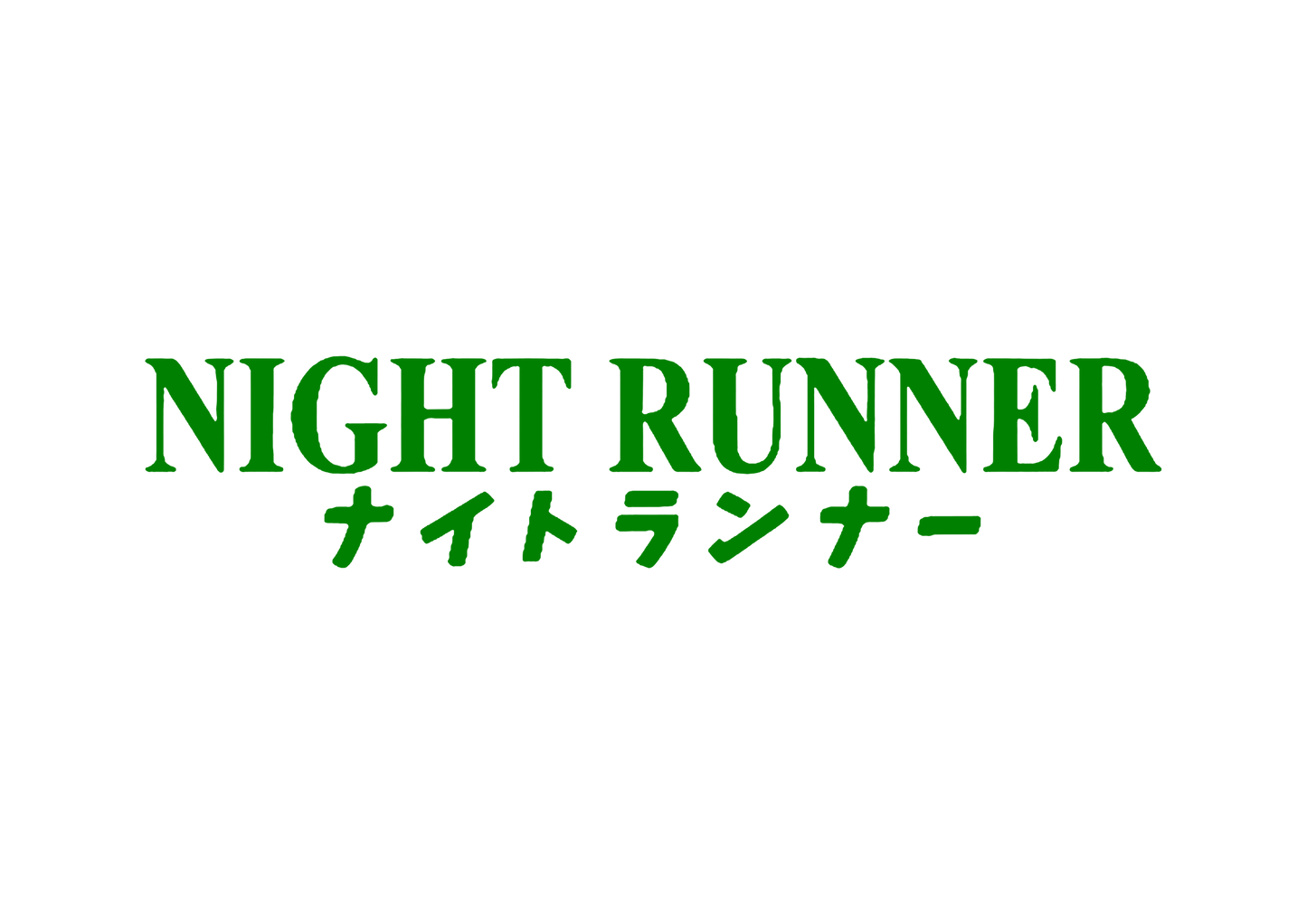 Sticker Parbriz - NIGHT RUNNER 2