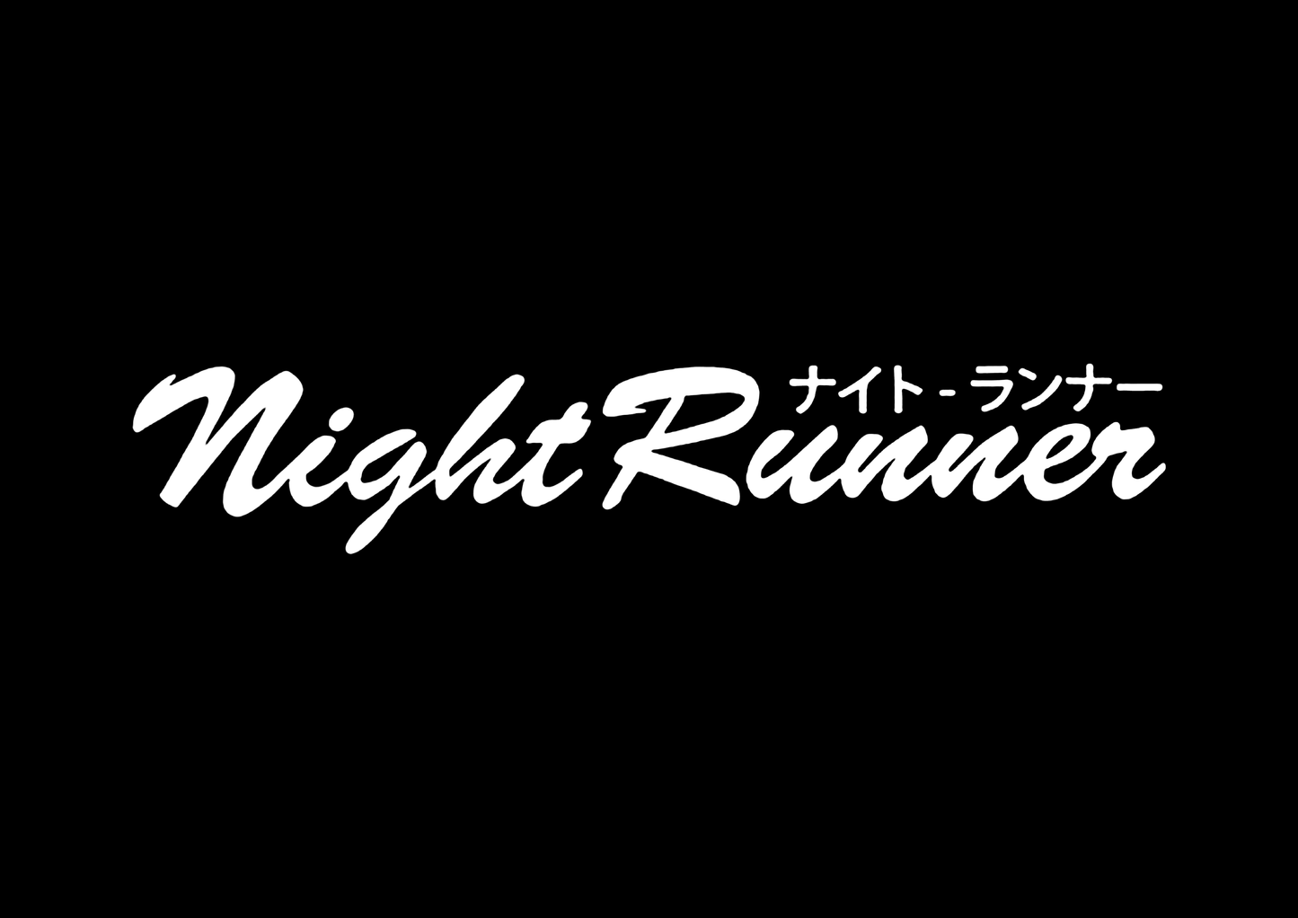 Sticker Parbriz - NIGHT RUNNER