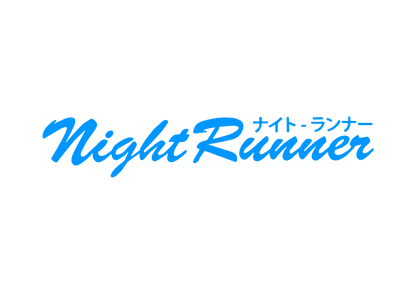 Sticker Parbriz - NIGHT RUNNER