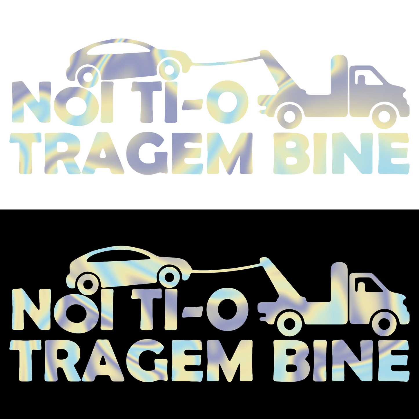 Sticker - NOI TI-O TRAGEM BINE