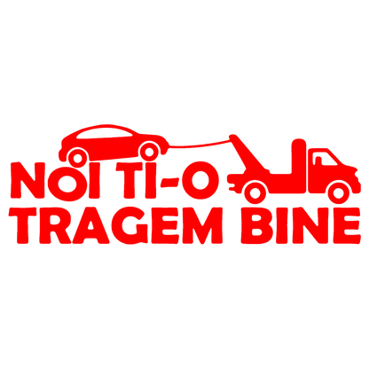 Sticker - NOI TI-O TRAGEM BINE