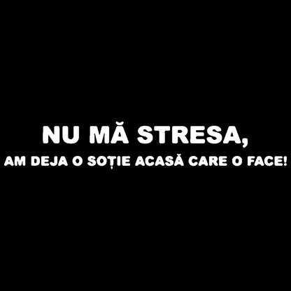 Sticker - NU MA STRESA