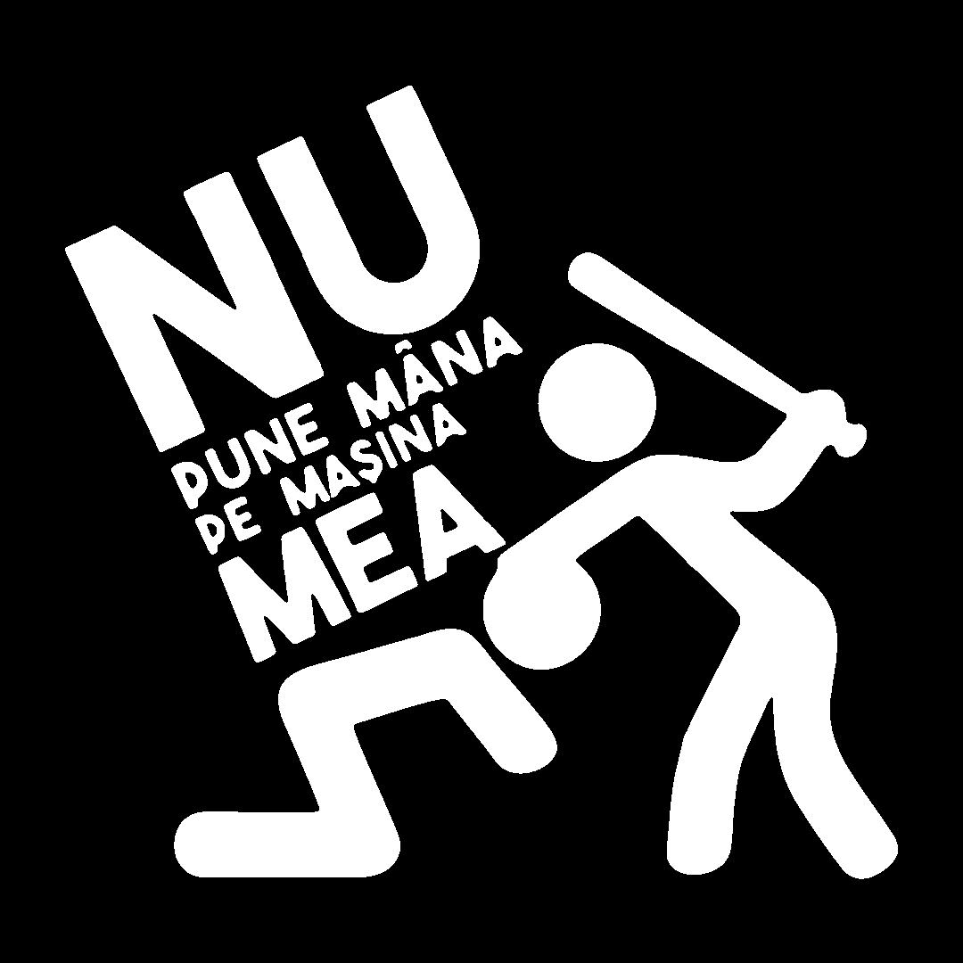 Sticker - NU PUNE MANA PE MASINA MEA