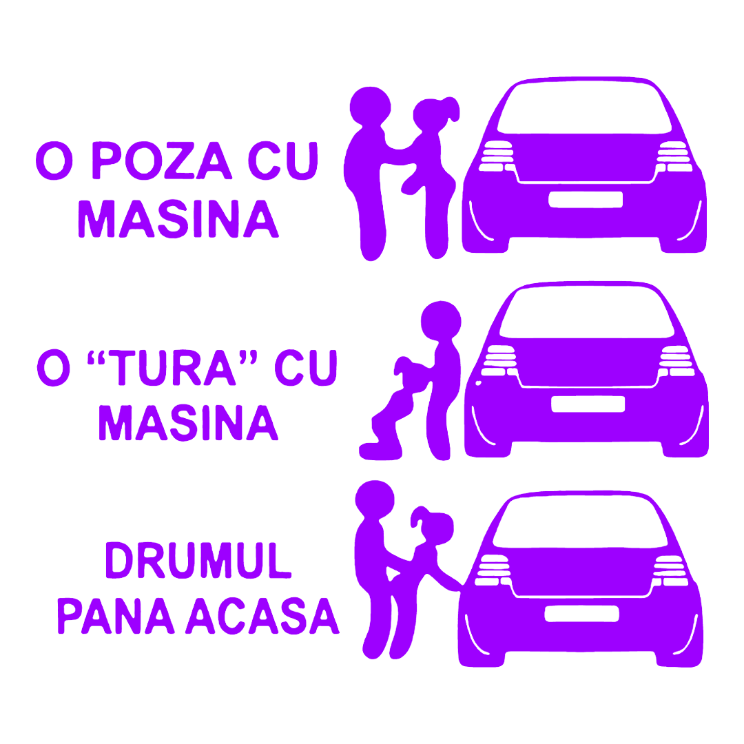 o tura cu masina golf - Mov