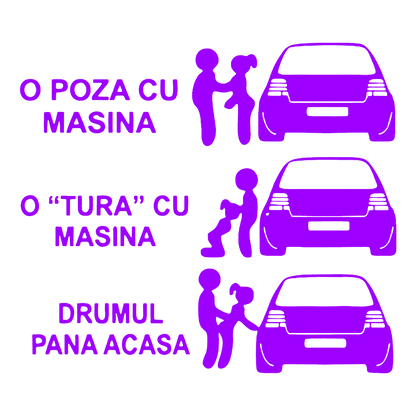 o tura cu masina golf - Mov
