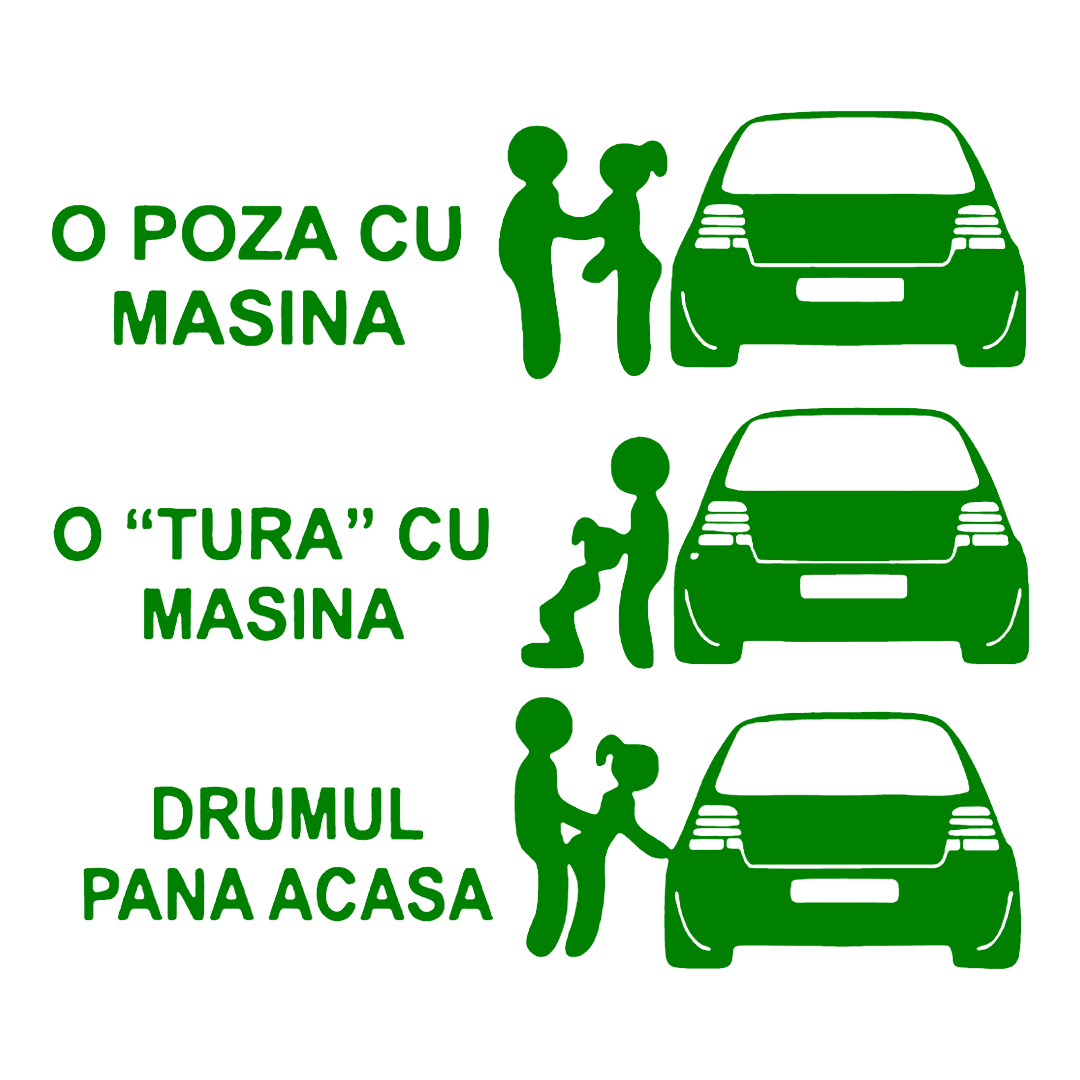 o tura cu masina golf - Verde