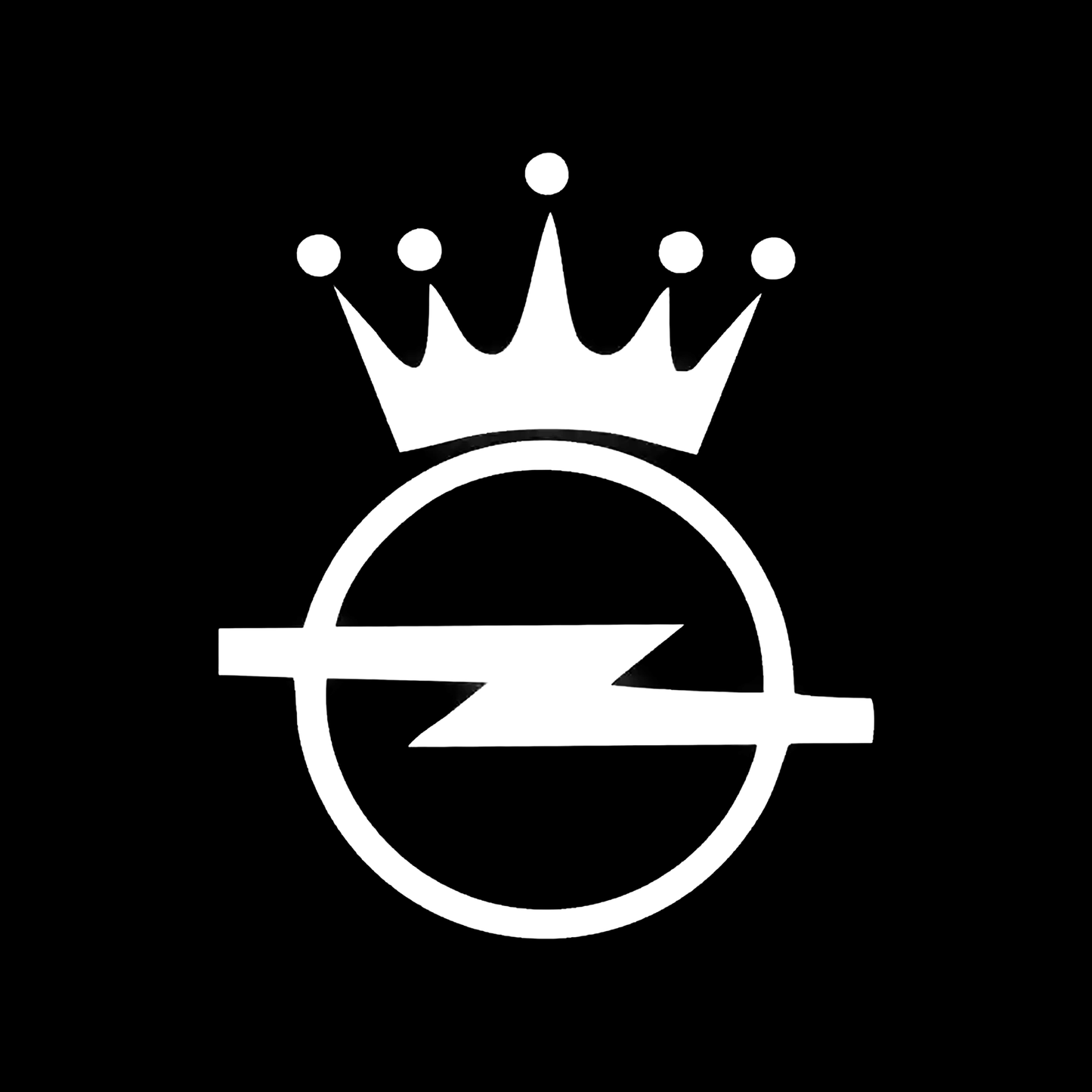 Sticker - OPEL CROWN