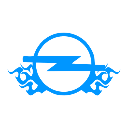 Sticker - OPEL FLAMES