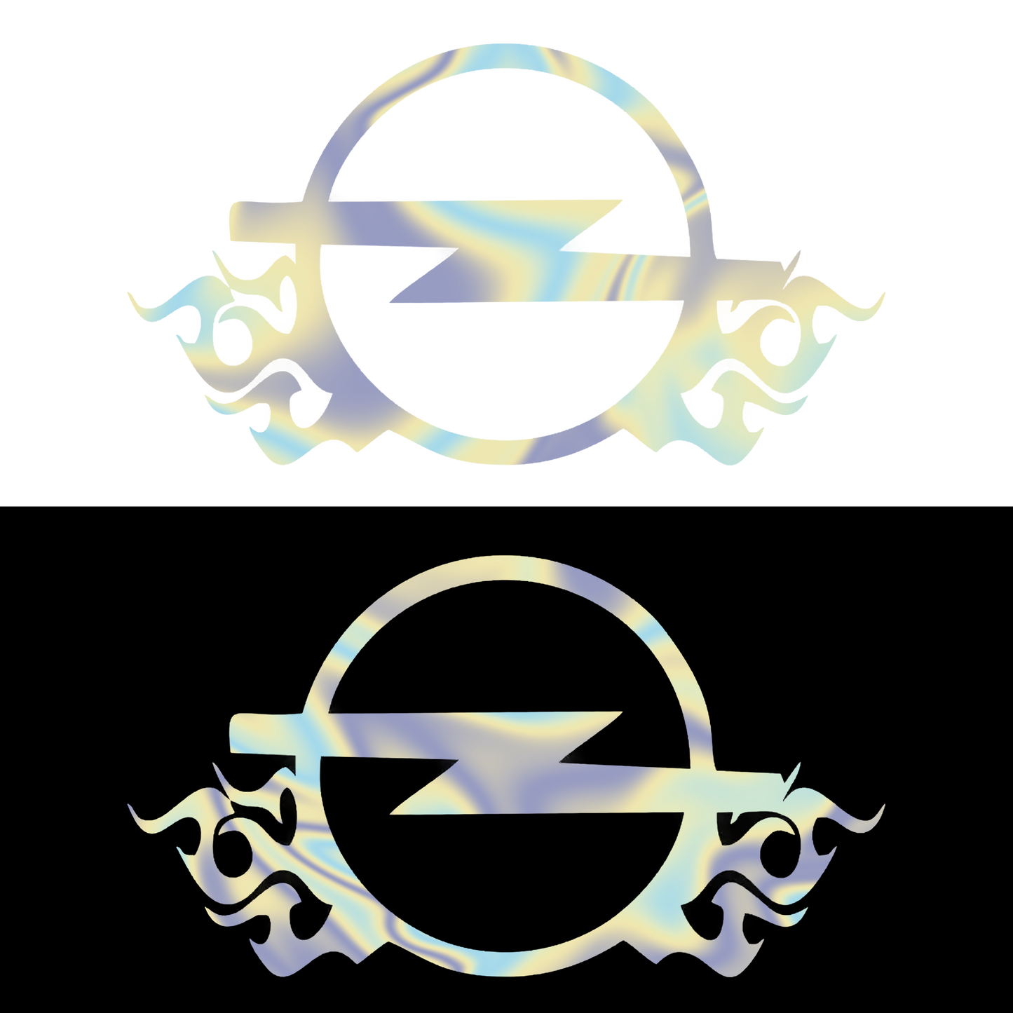 Sticker - OPEL FLAMES