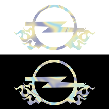 Sticker - OPEL FLAMES