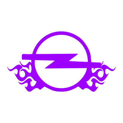 Sticker - OPEL FLAMES