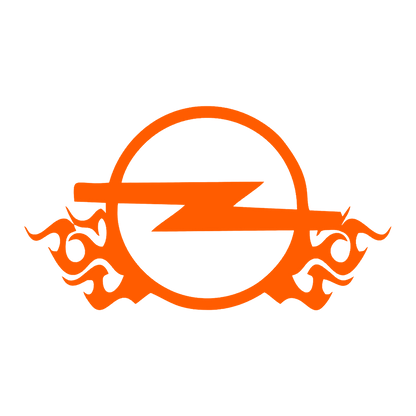 Sticker - OPEL FLAMES