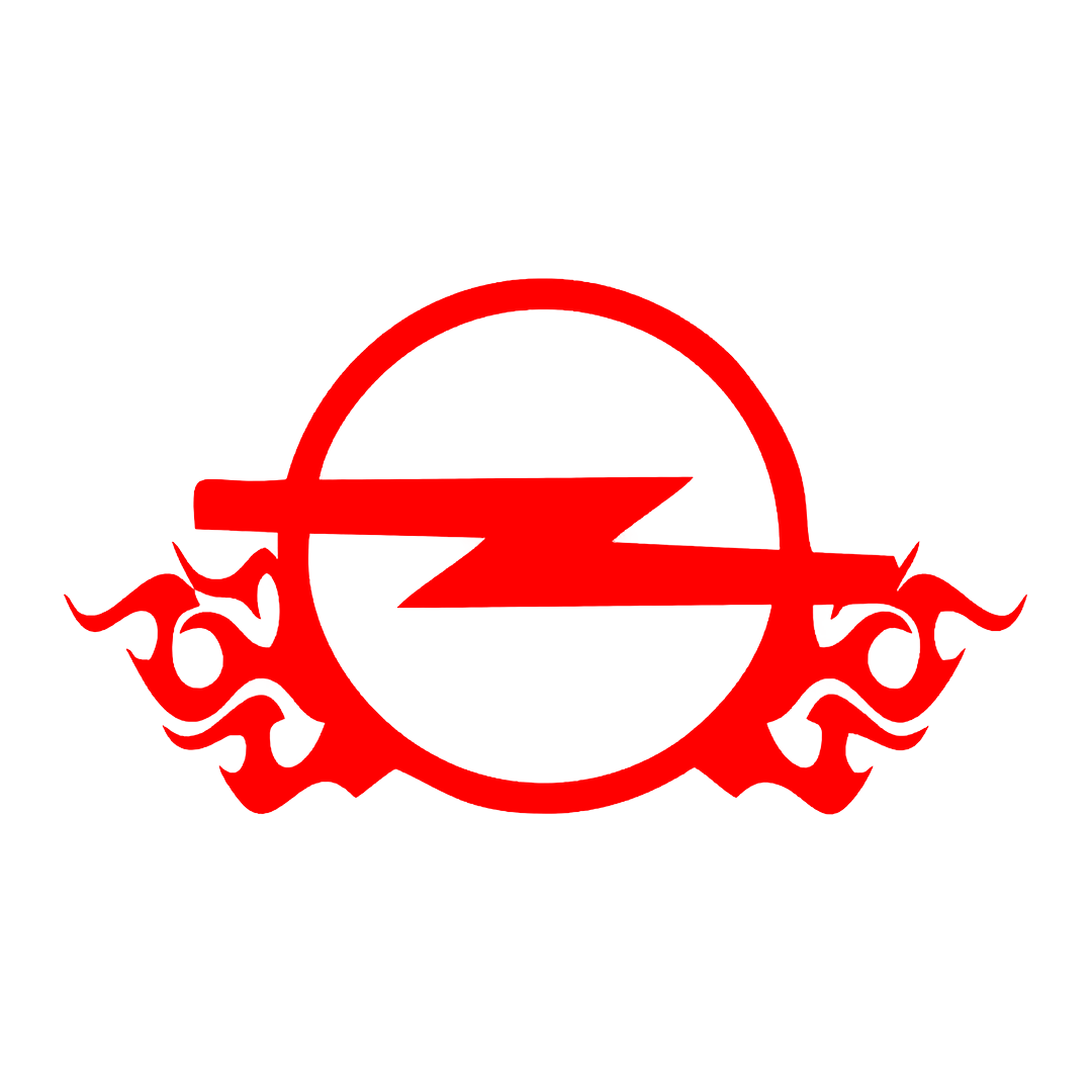 Sticker - OPEL FLAMES