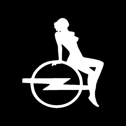 Sticker - OPEL GIRL