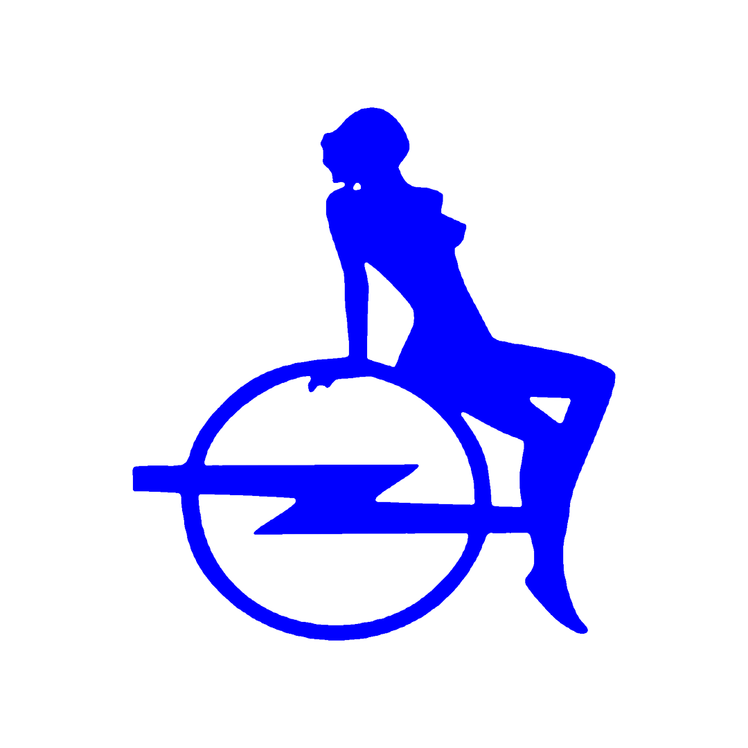 Sticker - OPEL GIRL
