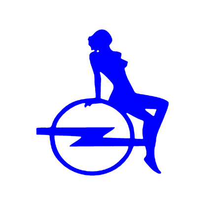 Sticker - OPEL GIRL