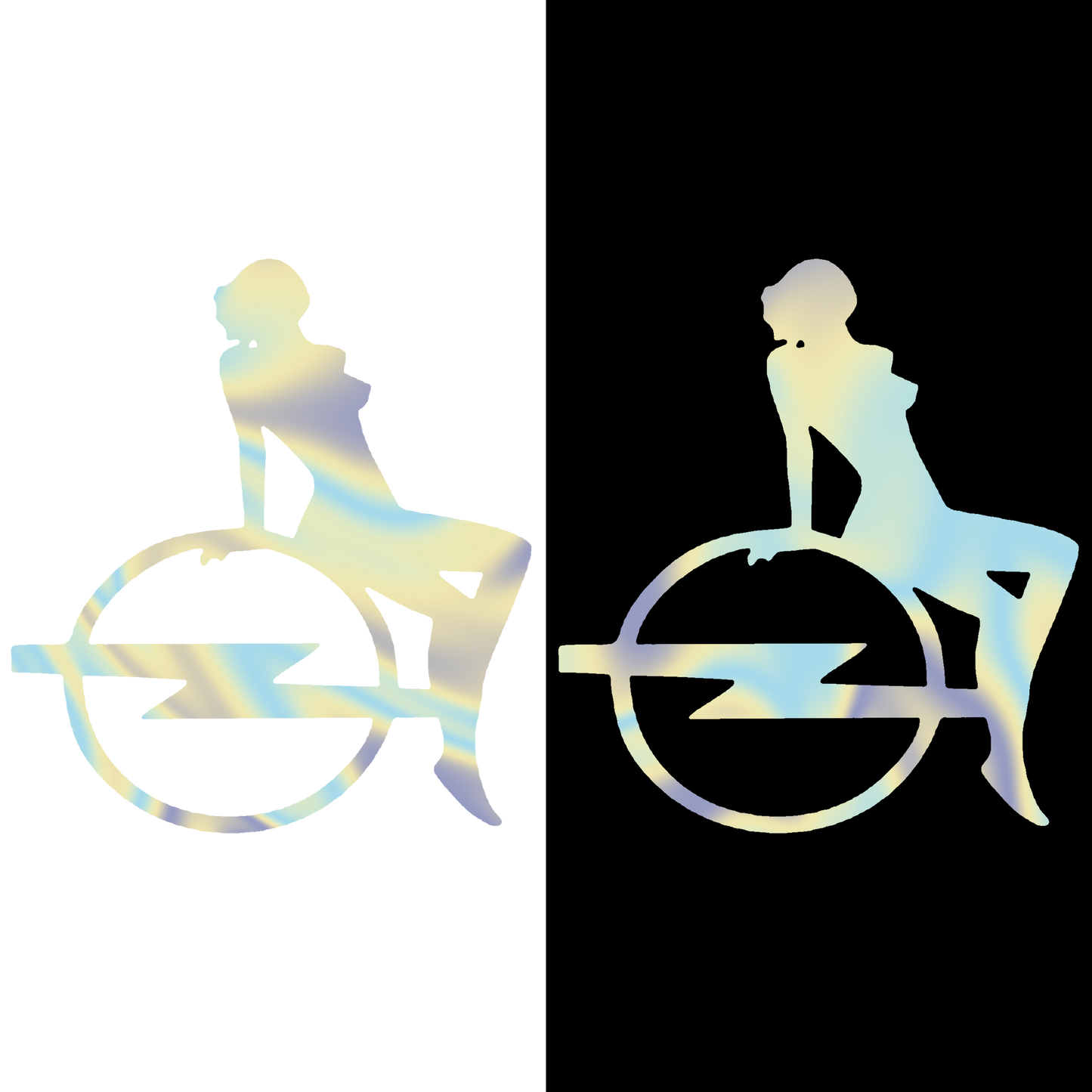 Sticker - OPEL GIRL