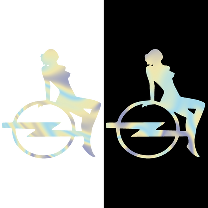 Sticker - OPEL GIRL