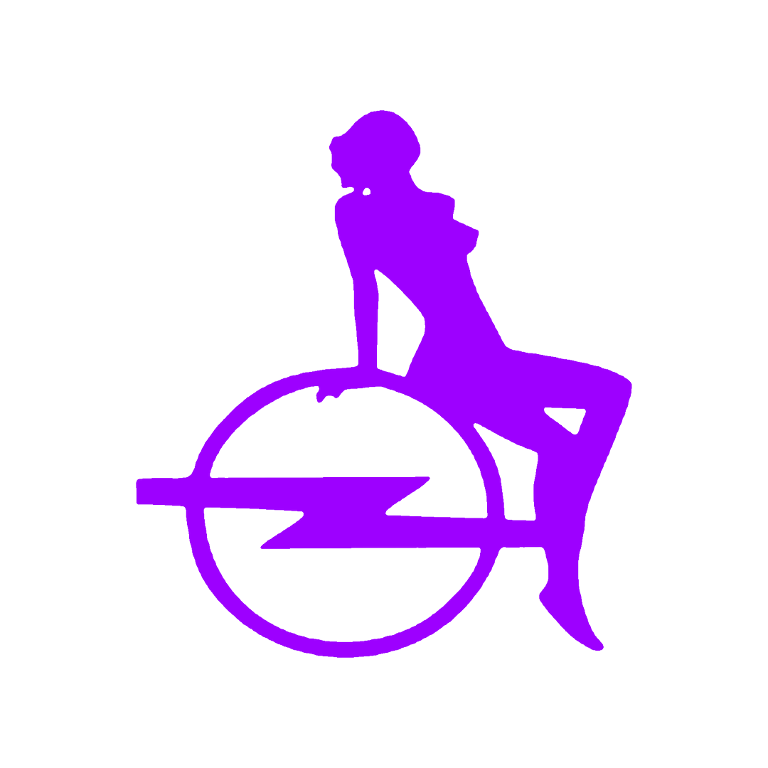 Sticker - OPEL GIRL