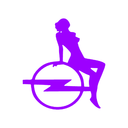 Sticker - OPEL GIRL
