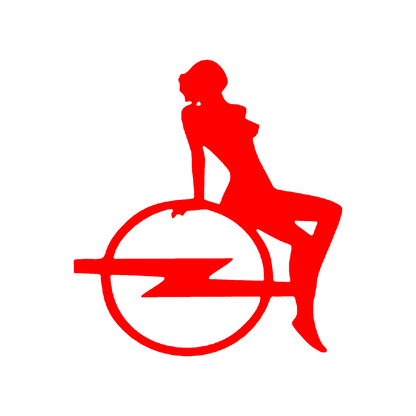 Sticker - OPEL GIRL