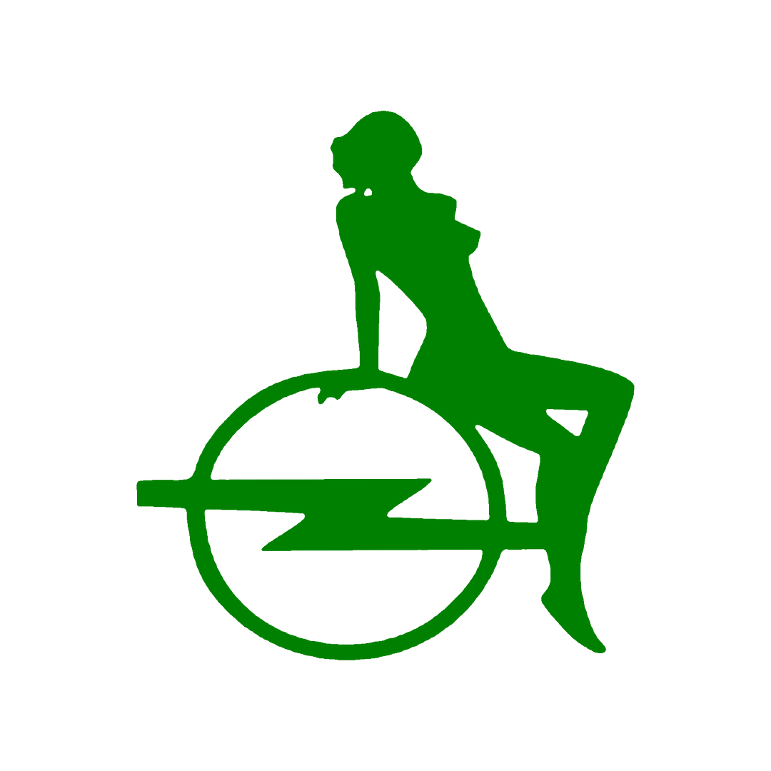 Sticker - OPEL GIRL