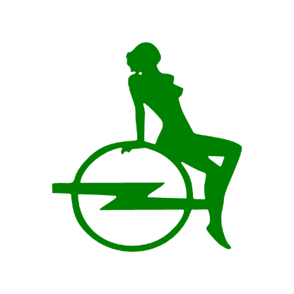 Sticker - OPEL GIRL